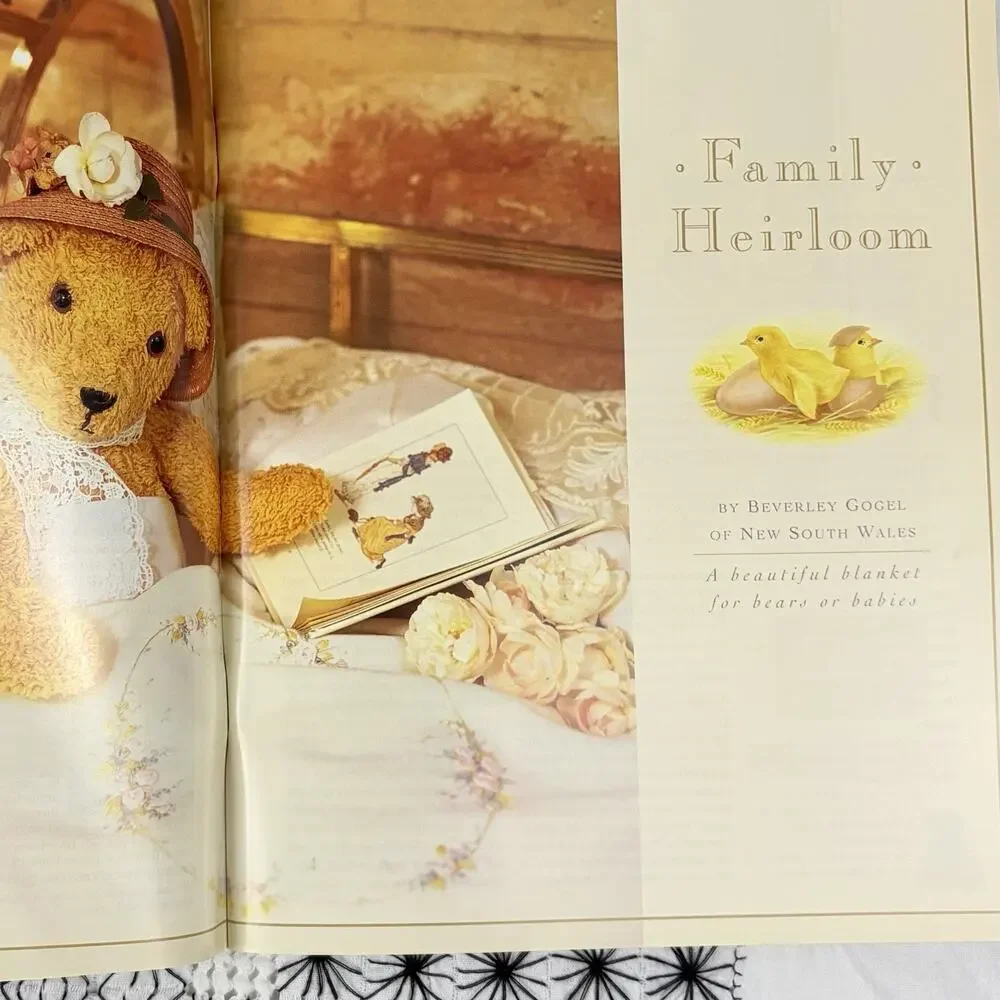 Inspirations Embroidery Magazine 1999 Issue 22 Floral Cottage Seashell Nursery